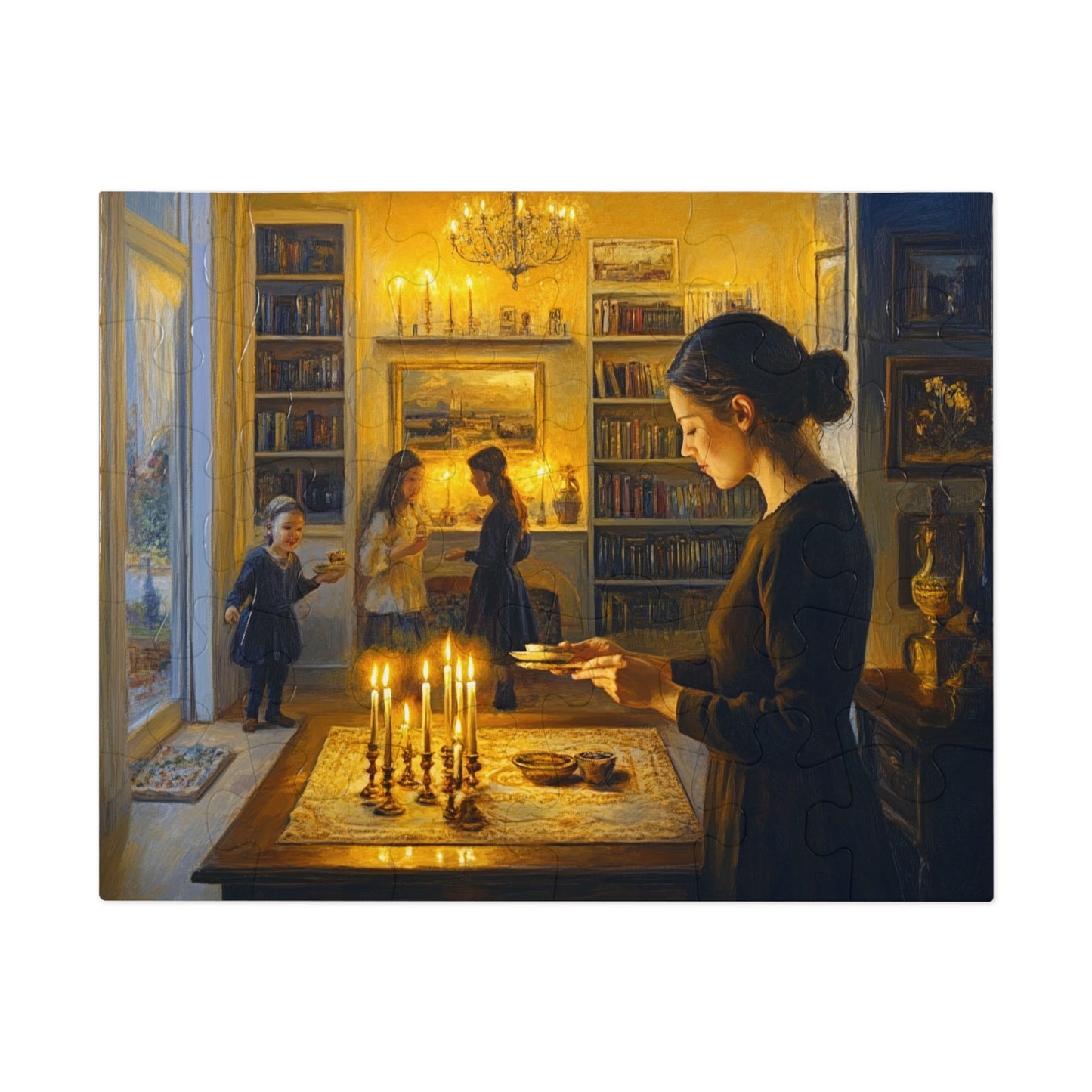 Eshet Chayil – The Light of the Home Jigsaw Puzzle