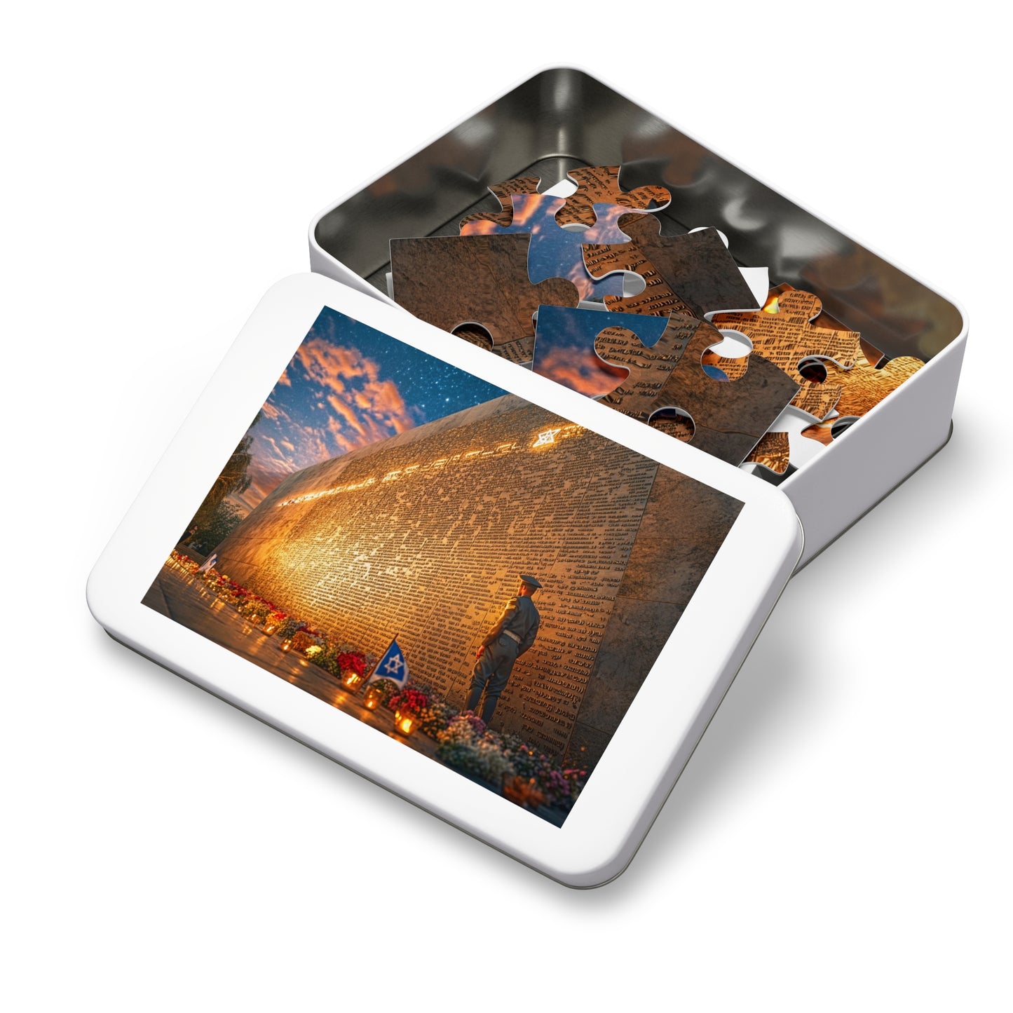 Wall of Remembrance – Honoring the Fallen Jigsaw Premium Puzzle