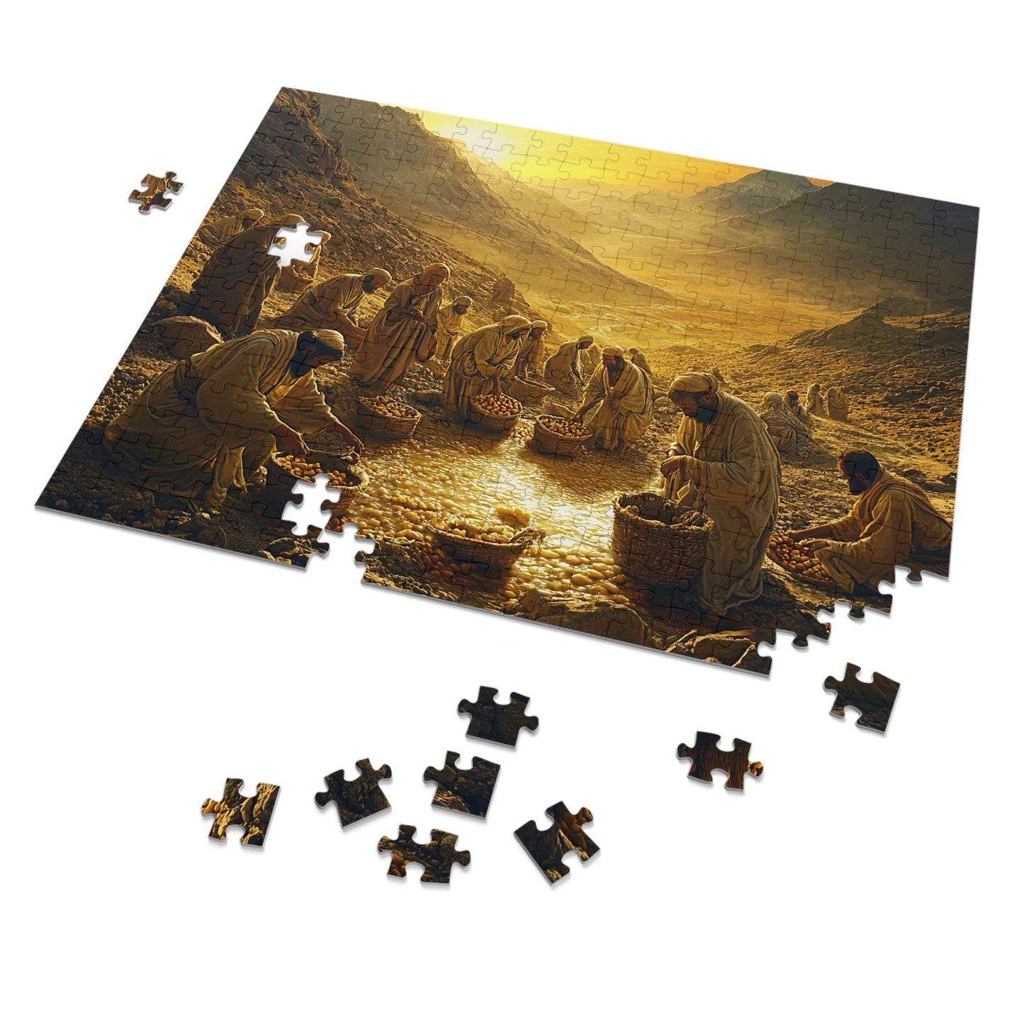 "The Gathering of Manna – לִקּוּט הַמָּן" פאזל