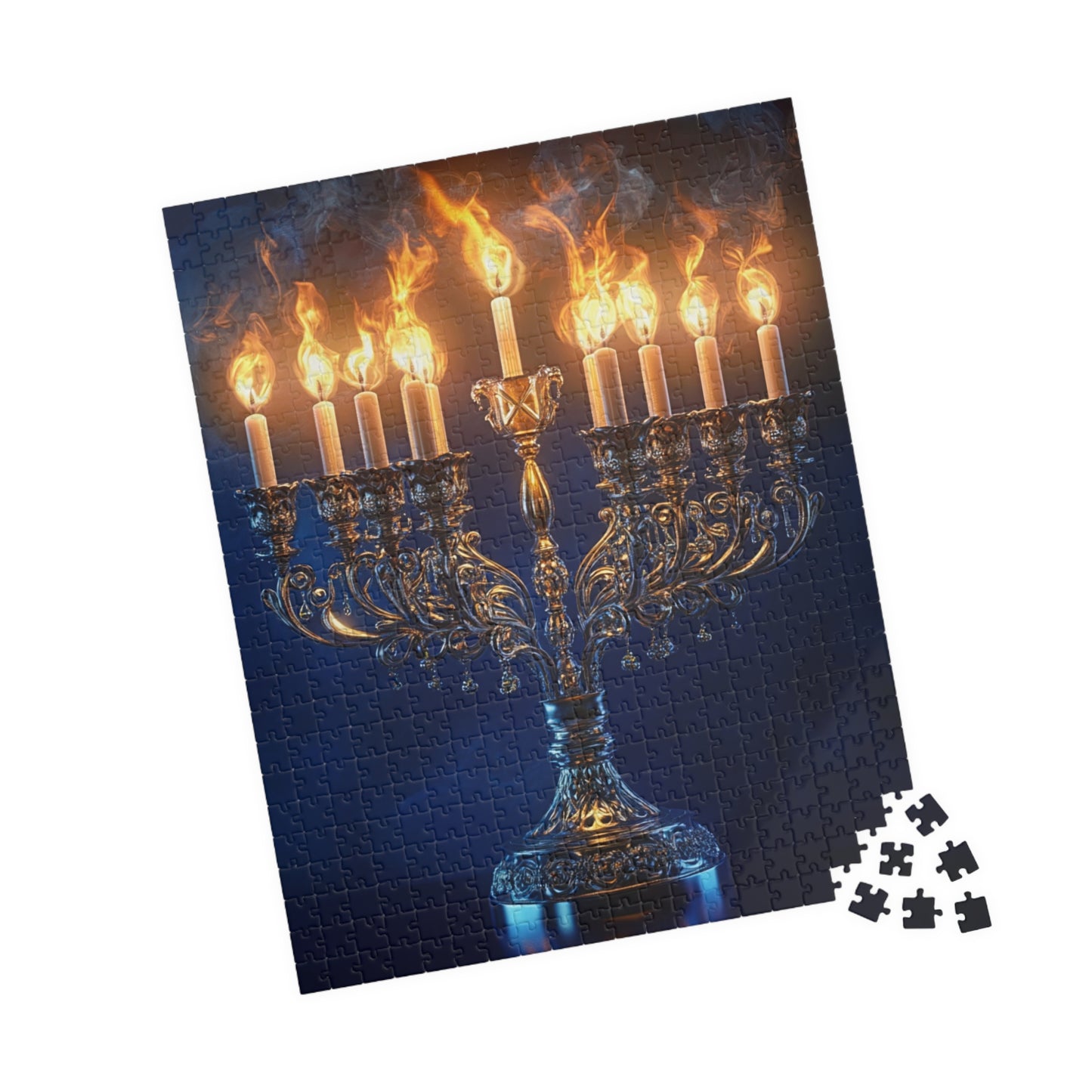 פאזל האור הנצחי של חנוכה