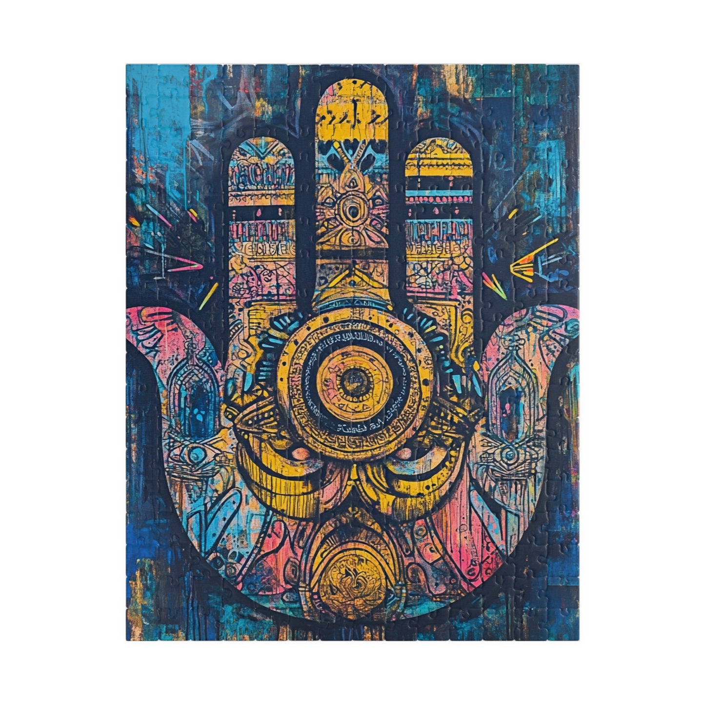 The Hamsa of Sacred Protection Premium Puzzle