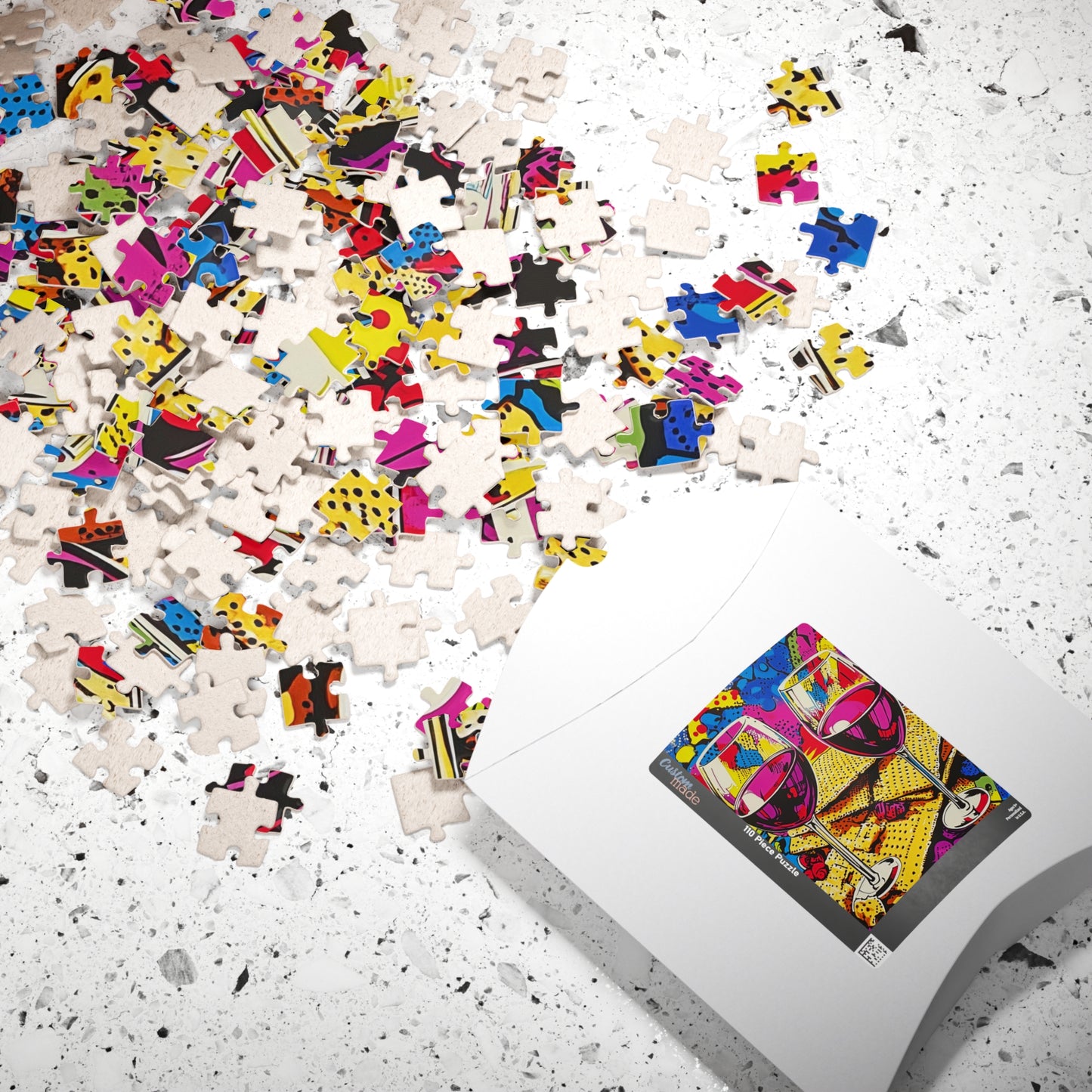 Passover Celebration – A Pop Art Tribute to Tradition Premium Puzzle
