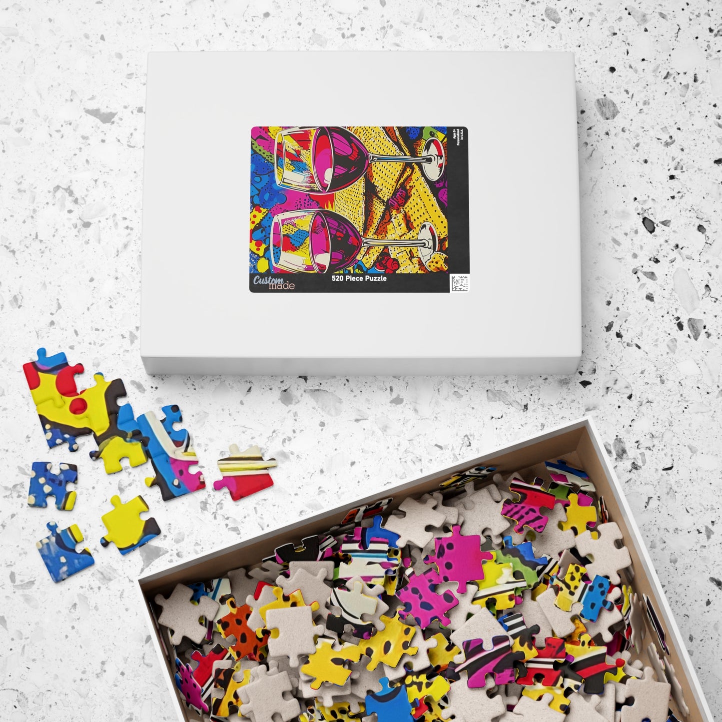 Passover Celebration – A Pop Art Tribute to Tradition Premium Puzzle