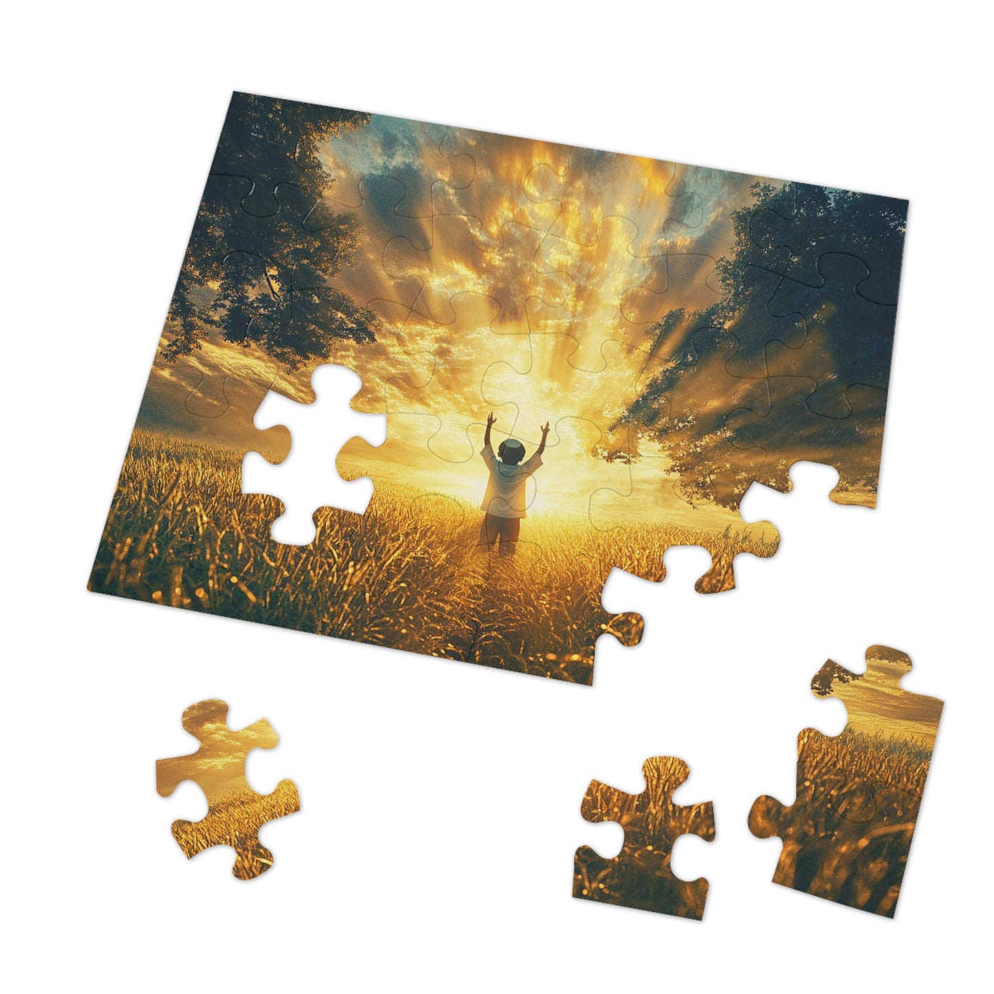 Wings of Fire – The Spirit of Israeli Paratroopers Jigsaw Puzzle