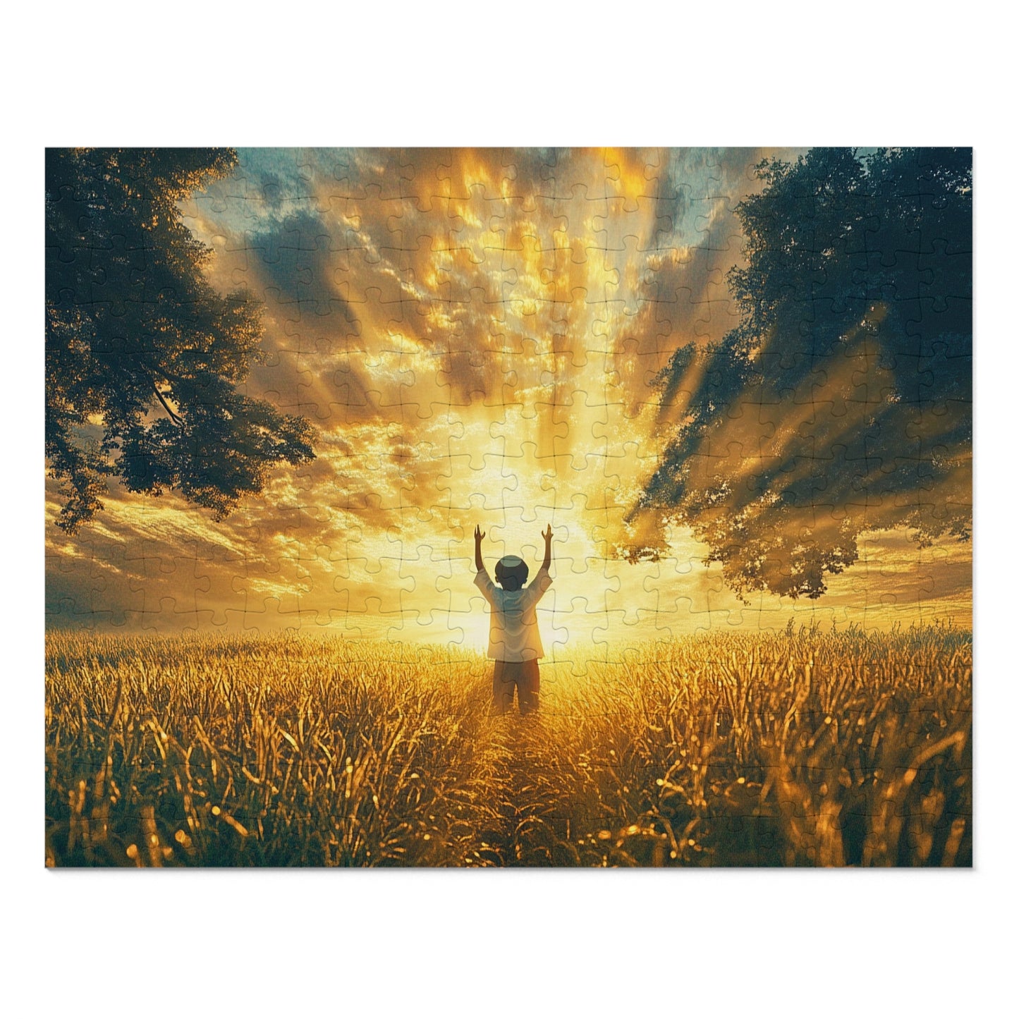 Wings of Fire – The Spirit of Israeli Paratroopers Jigsaw Puzzle