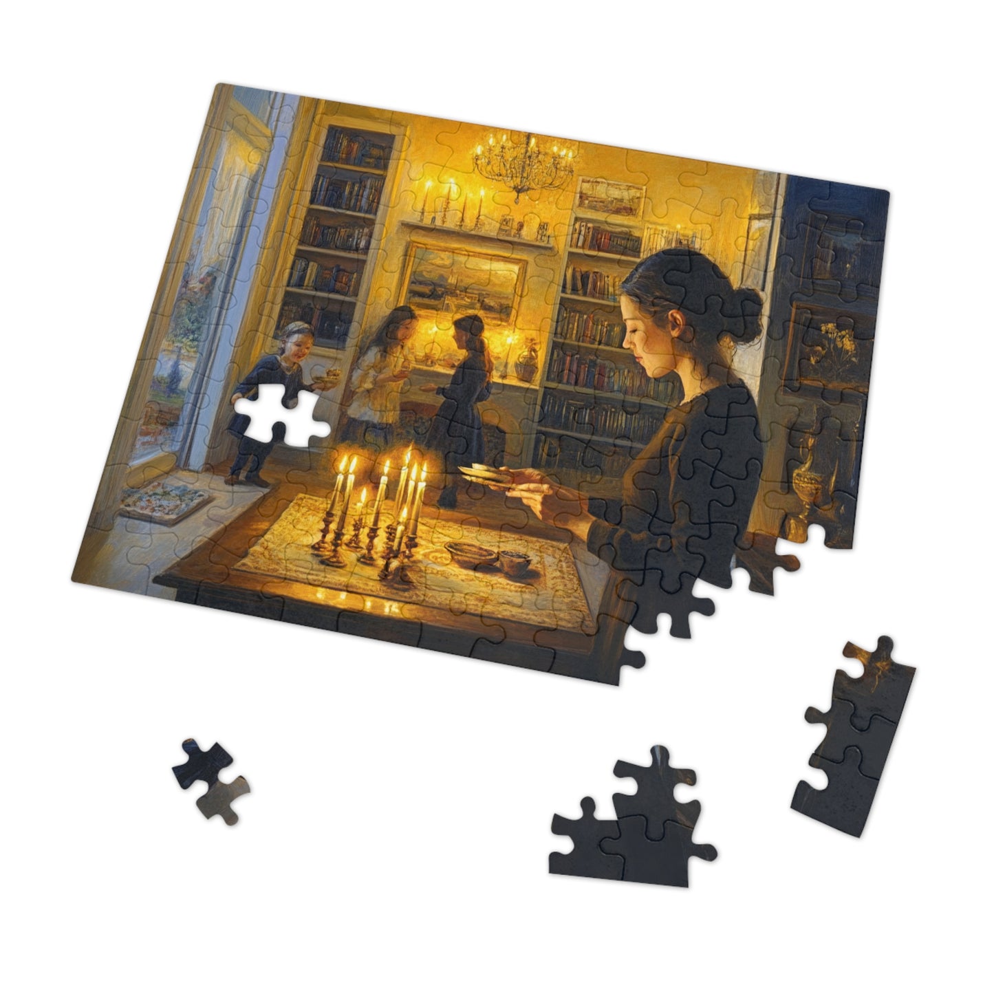 Eshet Chayil – The Light of the Home Jigsaw Puzzle