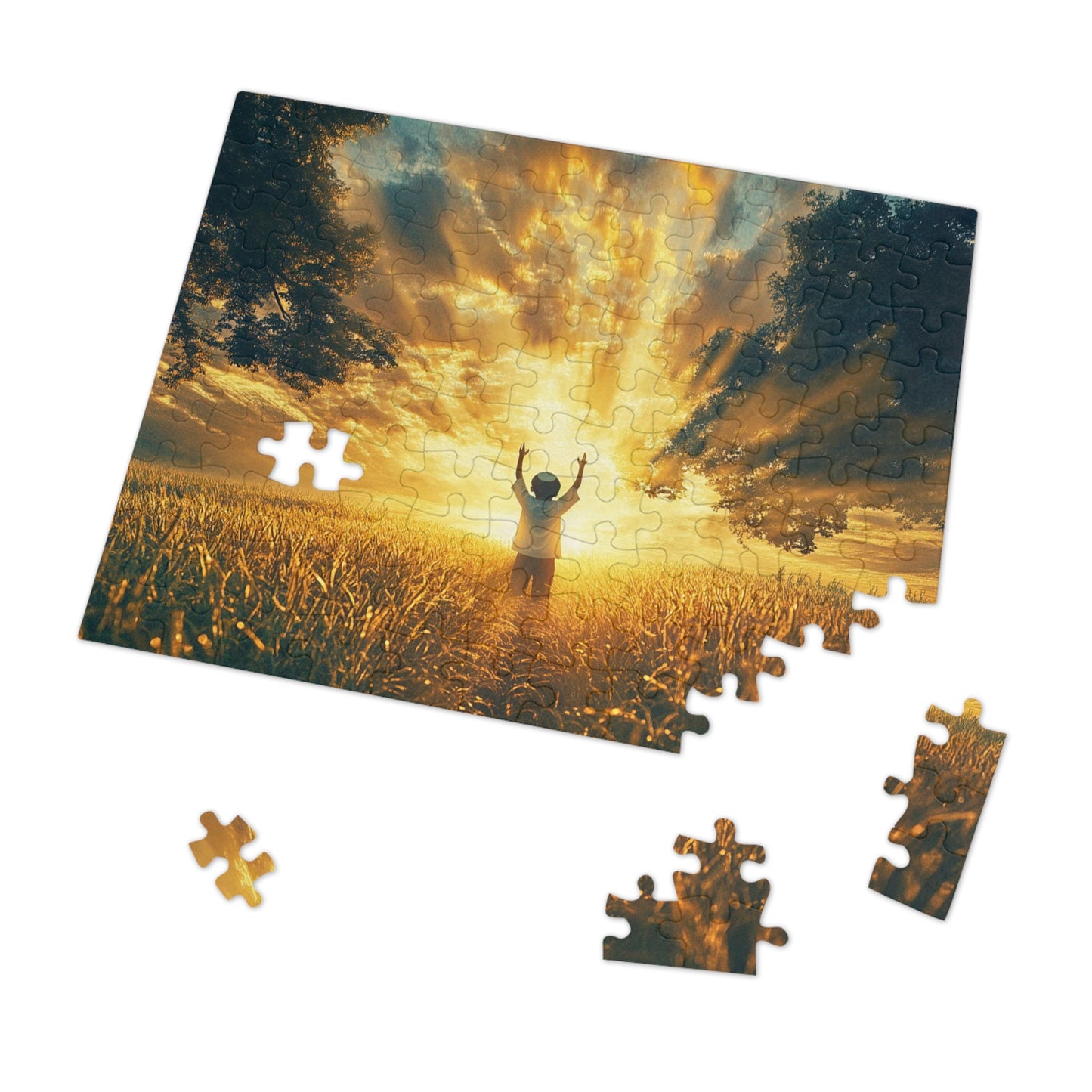Wings of Fire – The Spirit of Israeli Paratroopers Jigsaw Puzzle
