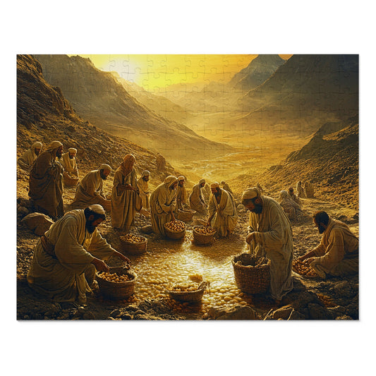 "The Gathering of Manna – לִקּוּט הַמָּן" פאזל