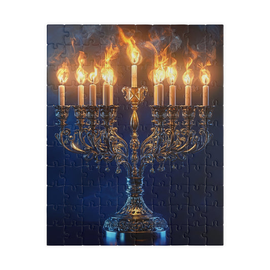 פאזל האור הנצחי של חנוכה