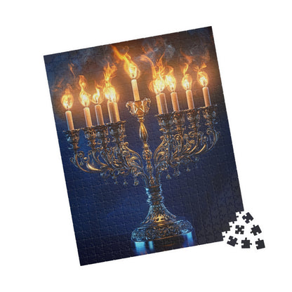 פאזל האור הנצחי של חנוכה