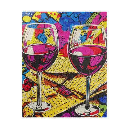 Passover Celebration – A Pop Art Tribute to Tradition Premium Puzzle