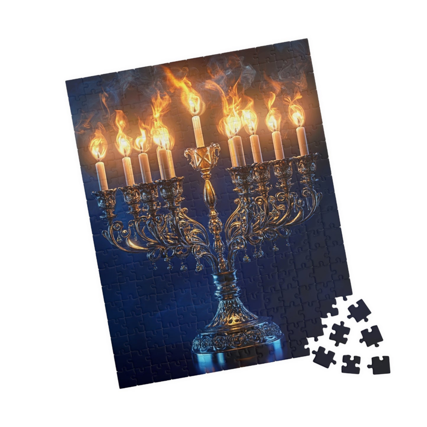 פאזל האור הנצחי של חנוכה