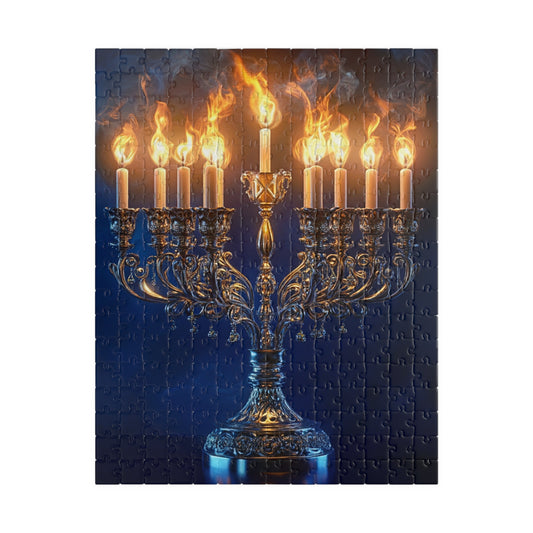 פאזל האור הנצחי של חנוכה