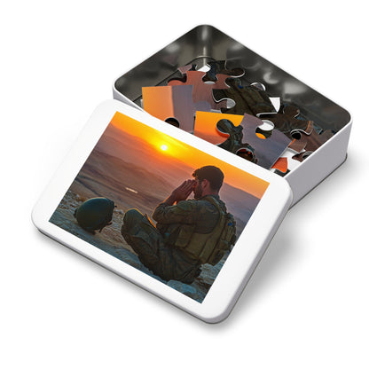Faith and Duty: A Soldier’s Prayer in the Judean Desert Jigsaw Puzzle