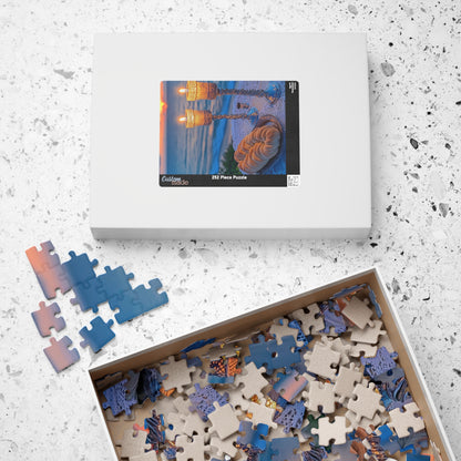 Shabbat by the Sea – A Sacred Sunset Premium Puzzle