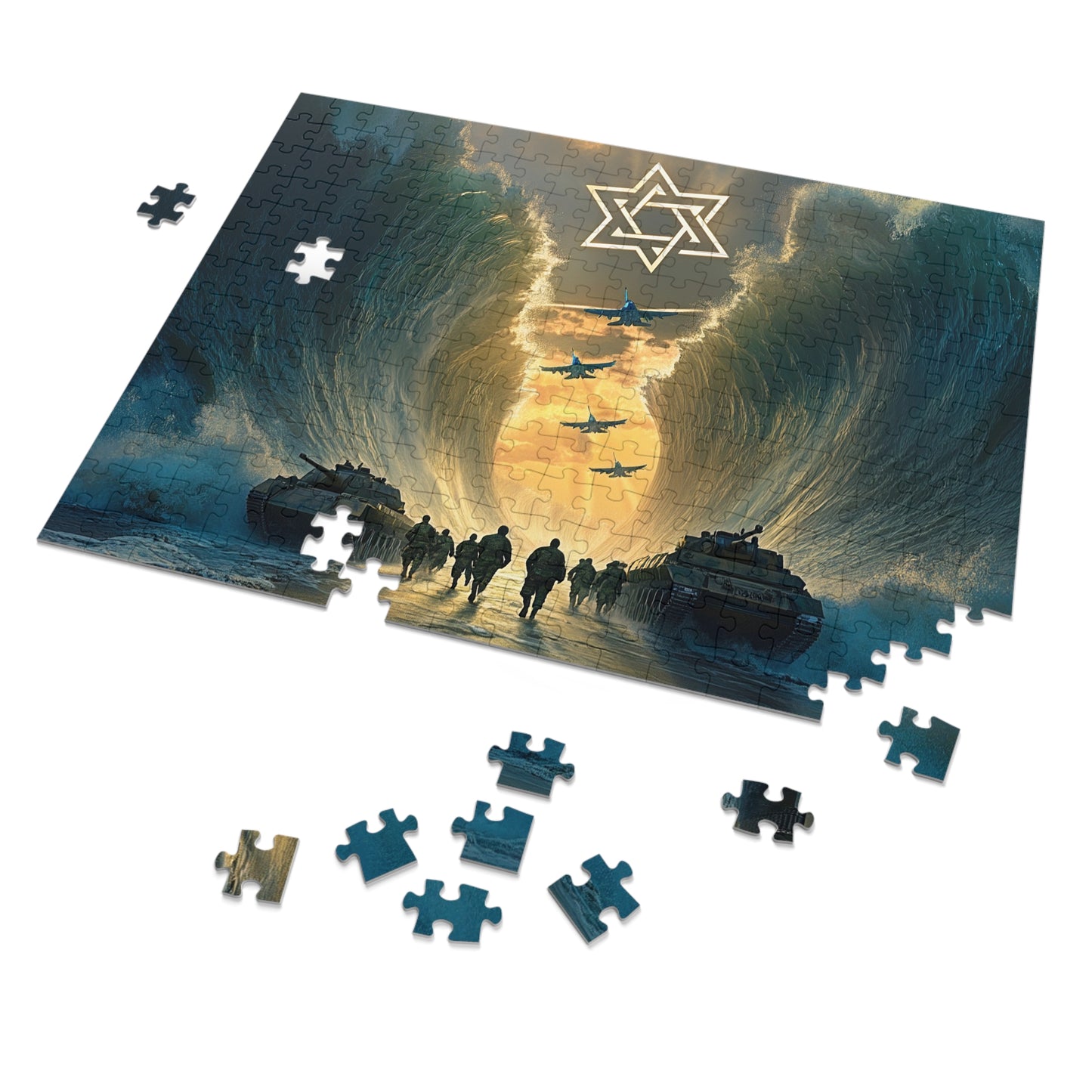 יציאת מצרים המודרנית - פאזל קריעת ים צה"ל