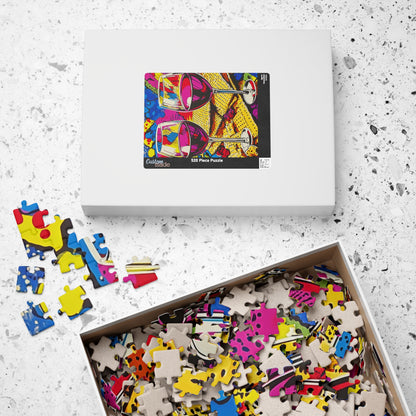 Passover Celebration – A Pop Art Tribute to Tradition Premium Puzzle