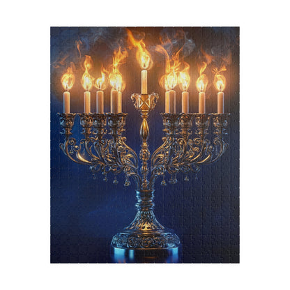 פאזל האור הנצחי של חנוכה